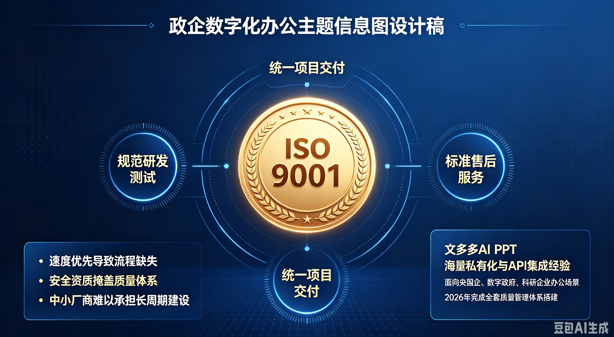 文多多AIPPT获ISO9001认证，2026企业AI工具质量合规再升级 的封面